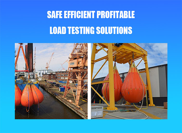 Crane Load Test Water Bags Easy To Fill And Empty Ensuring Quick Setup And Efficient Testing Processes