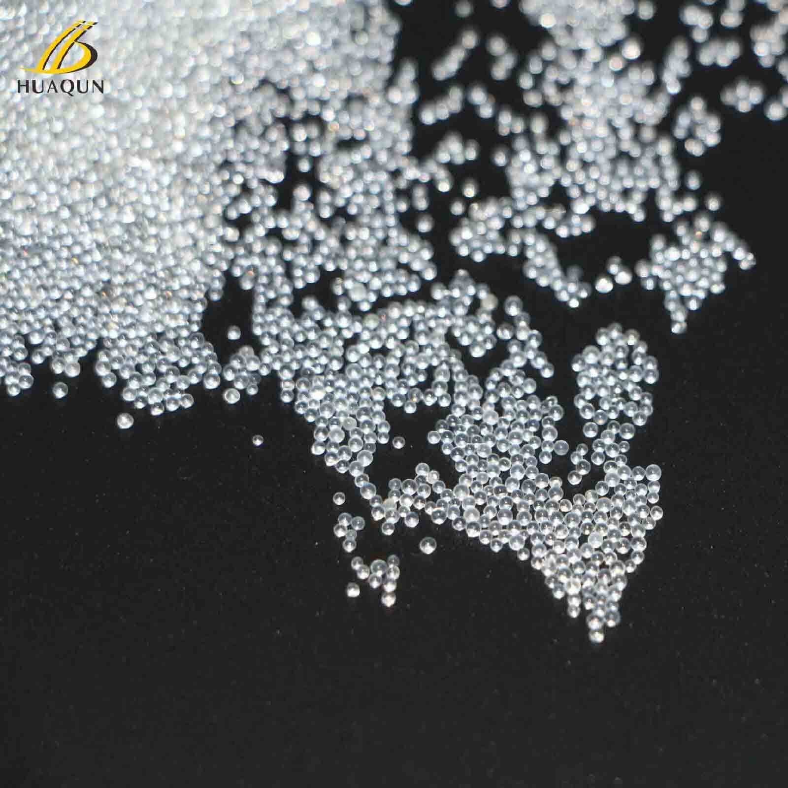 Road Marking Transparent Reflective Glass Beads Clear Round And Highly Reflective For Safety