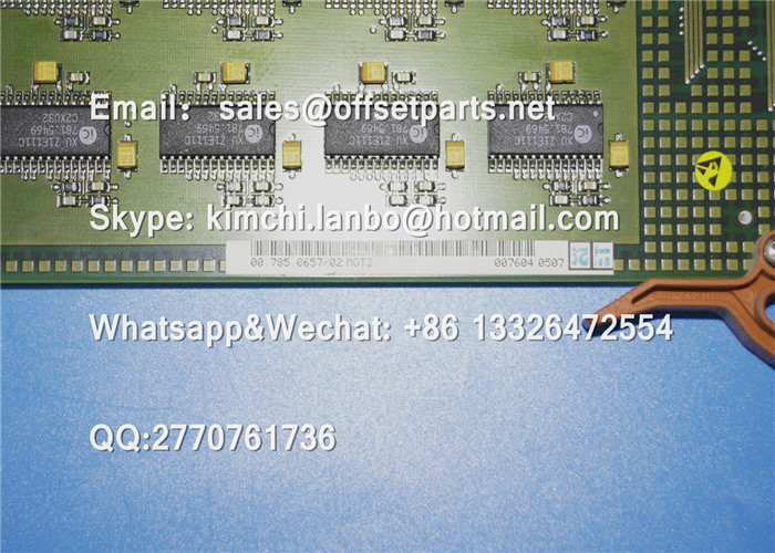 00.785.0657/02 MTO3 circuit board original used offset printing machine parts