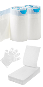Bed Pan Liners with Absorbent Pads