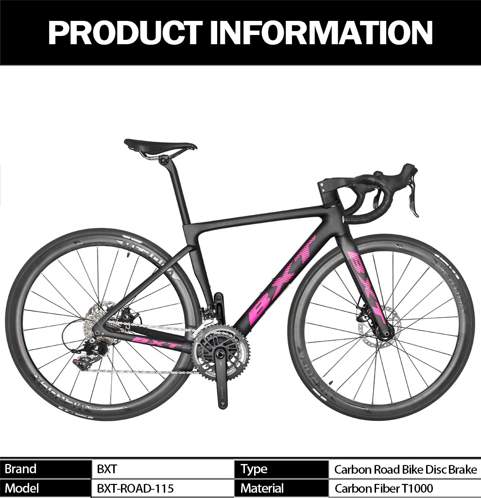 Shimano Group Set 22 Speed Carbon Road Bike Hidden Cable Disc Brake 700C