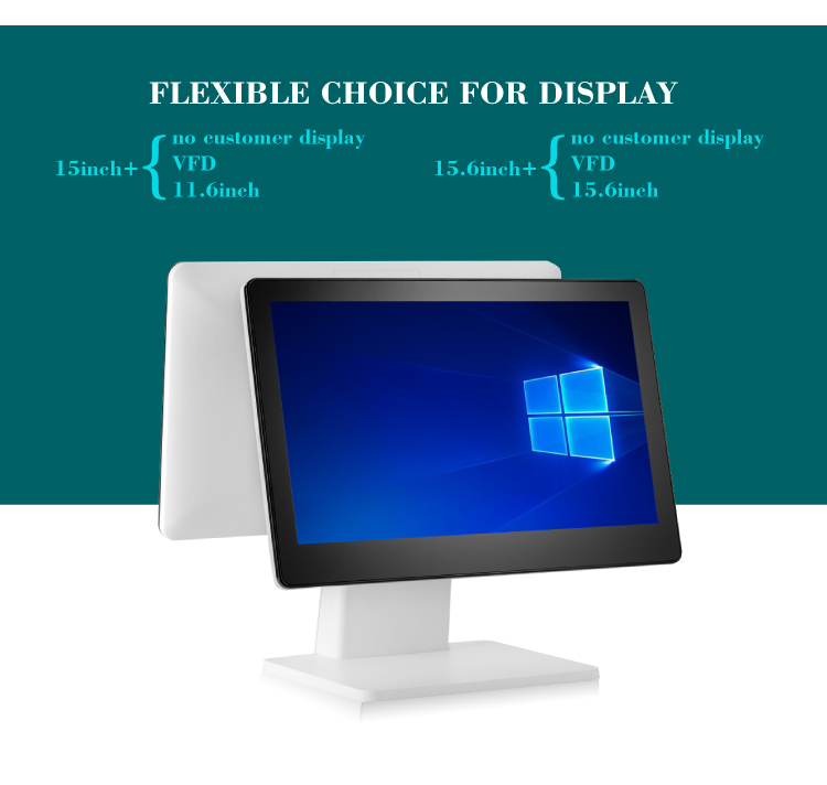 10-Point Capacitive Touch Screen POS All-in-One Point of Sale for Retail Establishment