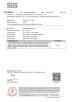 Dongguan Zhongwei Metal Products Co., Ltd Certifications