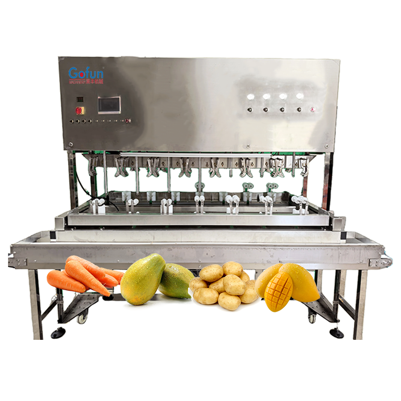 Intelligent peeling machine features: