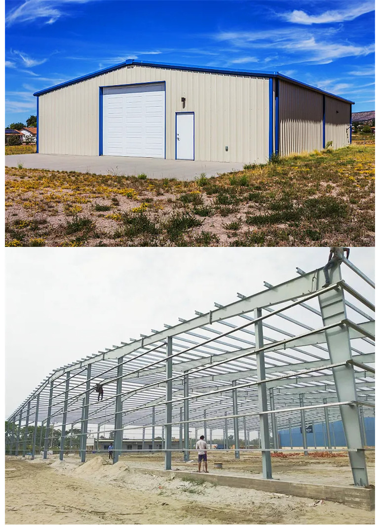 Industrial Pre Engineered Steel Buildings Prefabricated Steel Frame Warehouse Building