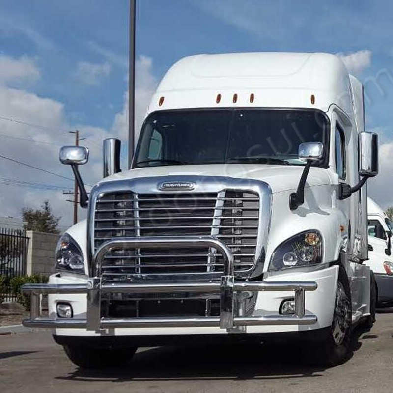 OEM Manufacturer Wholesale 304 S/S Truck Deer Guard Bumper For American Semi Big Truck Heavy Buty Body Parts