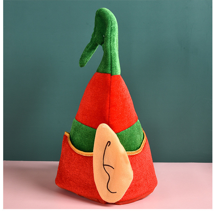 Santa Claus Christmas Hat Red Xmas Decoration For Fancy Dress Up Unisex Costume