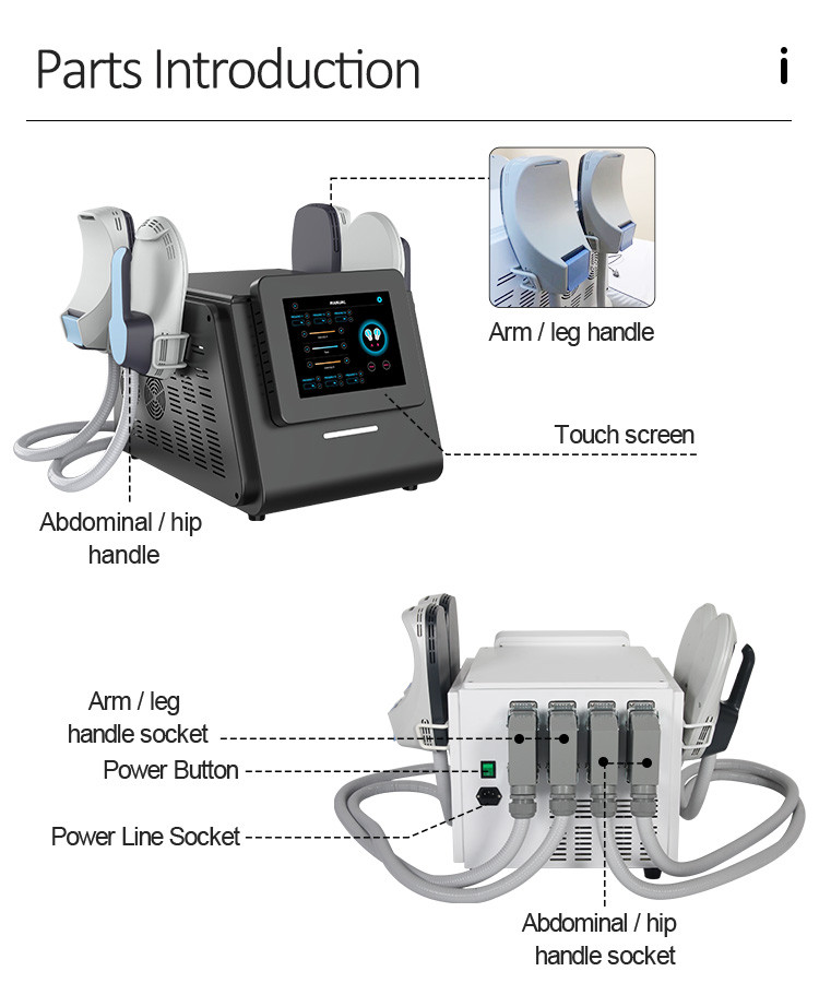 Dual Wave Body Sculpting Machine , Abdominal Fat Reduction Machine