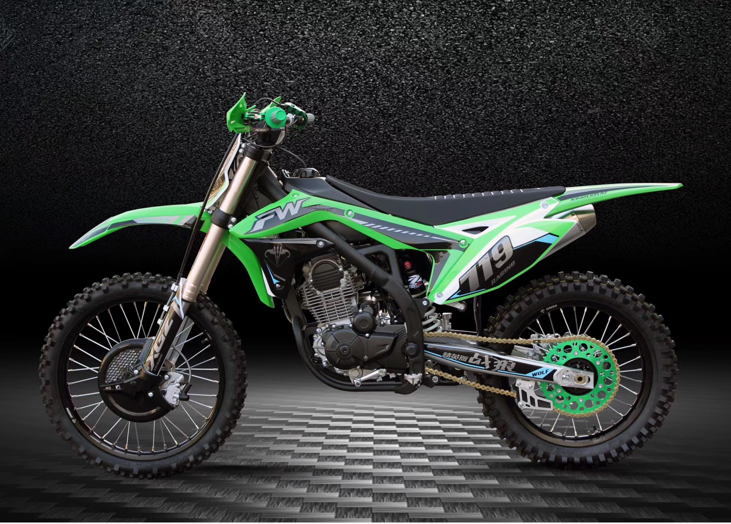 outstanding and Powerful engine off road Dirt bike 250cc