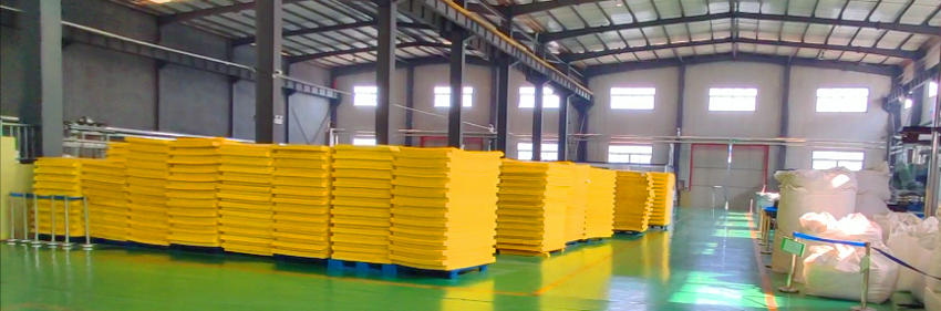 Orange Corrugated Plastic Cover 12mm Bubble Sheet For Floor Protection