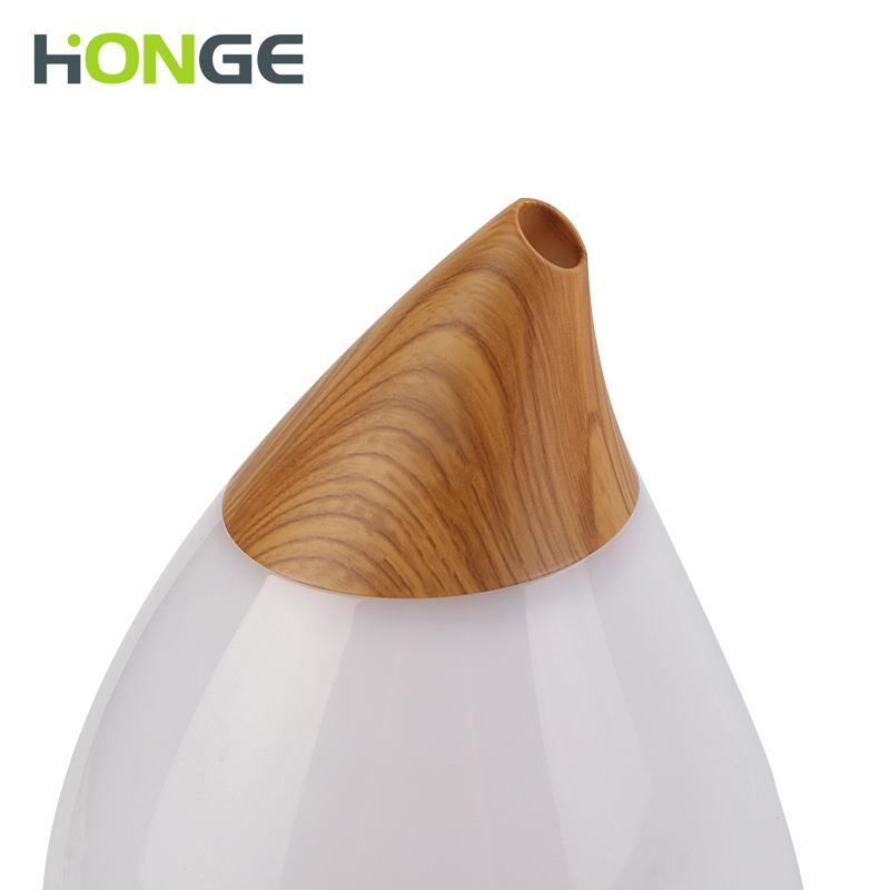 Rotary Switch Wood Grain Color Aroma Ultrasonic Humidifier