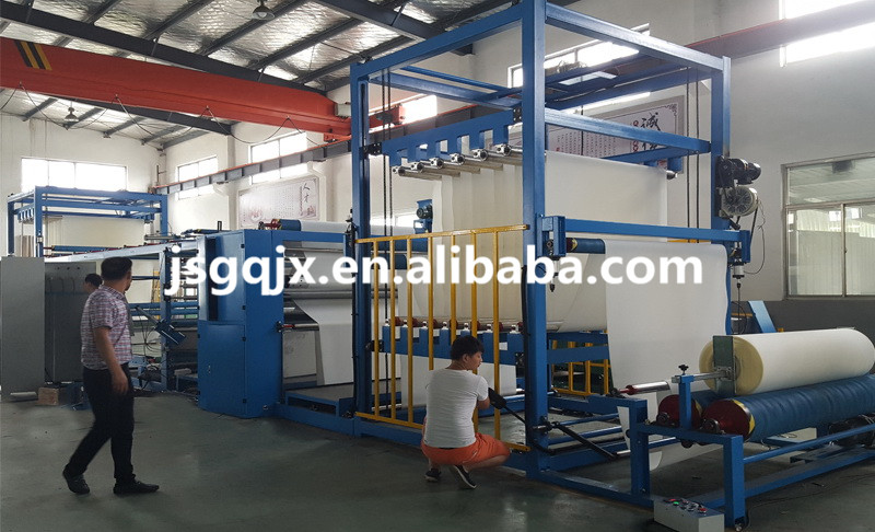 Flame Laminating Machine With Accumulator 8700 Speed Production
