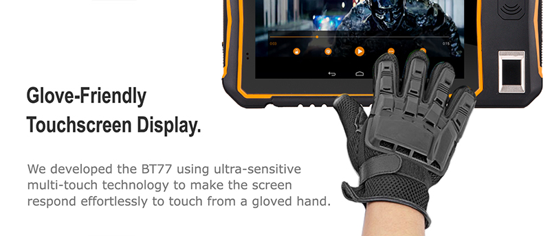 BATL BT77 waterproof rugged 7 inch android tablet pc with fingerprint reader