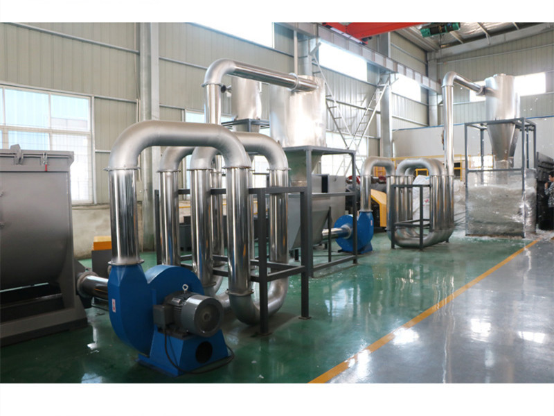 Agricultural Pp Pe Washing Plastic Film Recycling Line