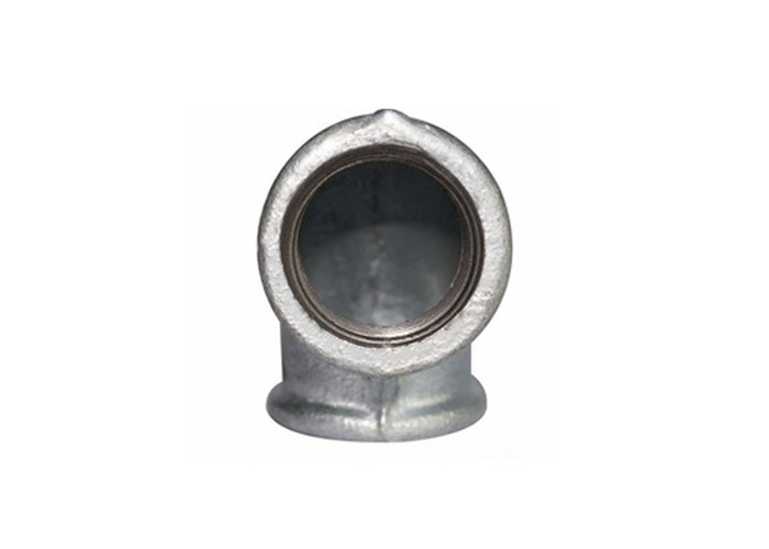 Malleable Iron Threaded Pipe Fittings Banded Galvanized Street 90 Elbow