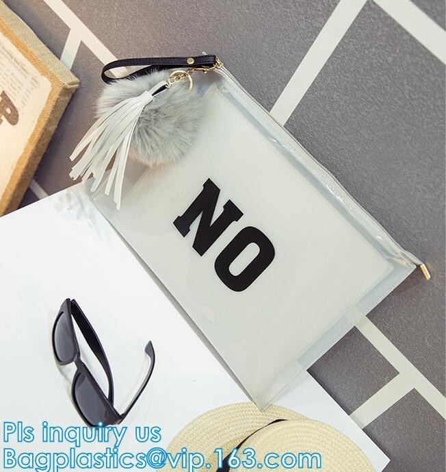 printed OEM logo slider zip lock bags, Slider Undergarment Bag With Lock, vinyl pvc A4 file bag with slider Zip lockkk
