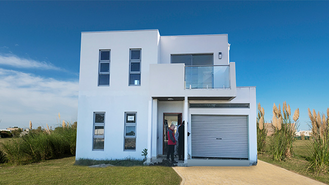 Light Gauge Steel Frame Energy Saving Villa Prefab Steel House Cost Saving Home Kits