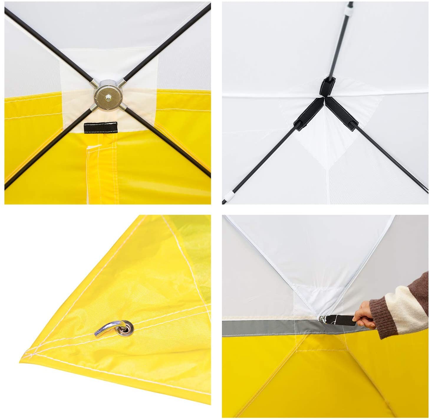 Instant Pop Up Oxford Garden Event Shelter For Fishing ISO9001