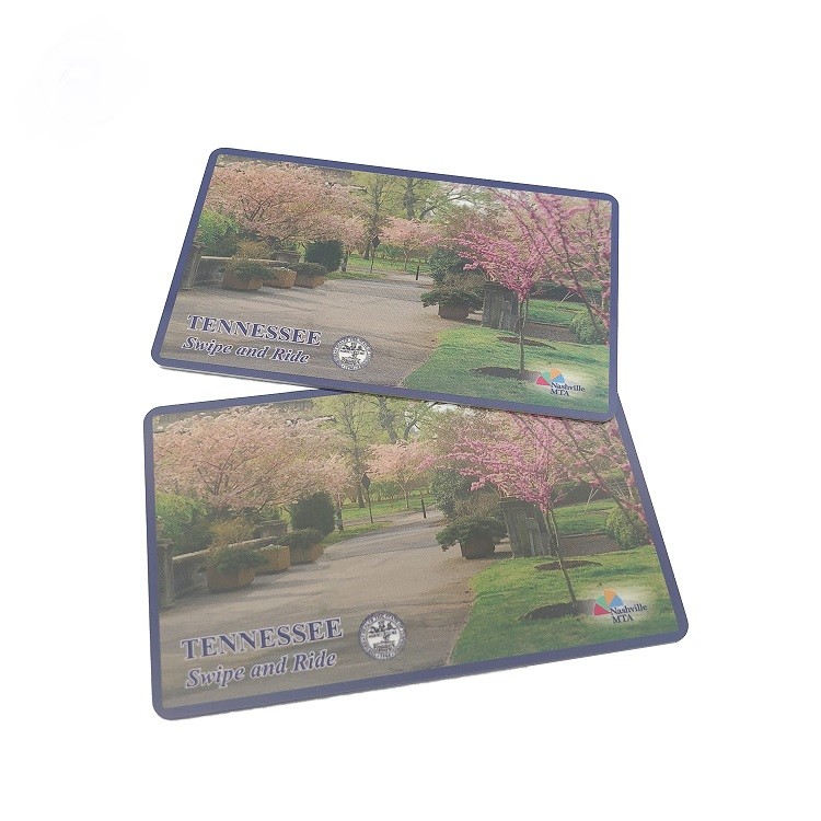 SRI512 Print Plastic Loyalty Cards , ISO 14443 B Rfid 13.56 Mhz Card