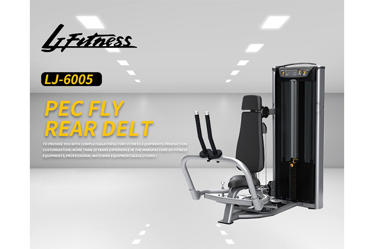 Indoor Gym Matrix Fitness Machines , Rear Delt Pec Fly Matrix Sports Equipment