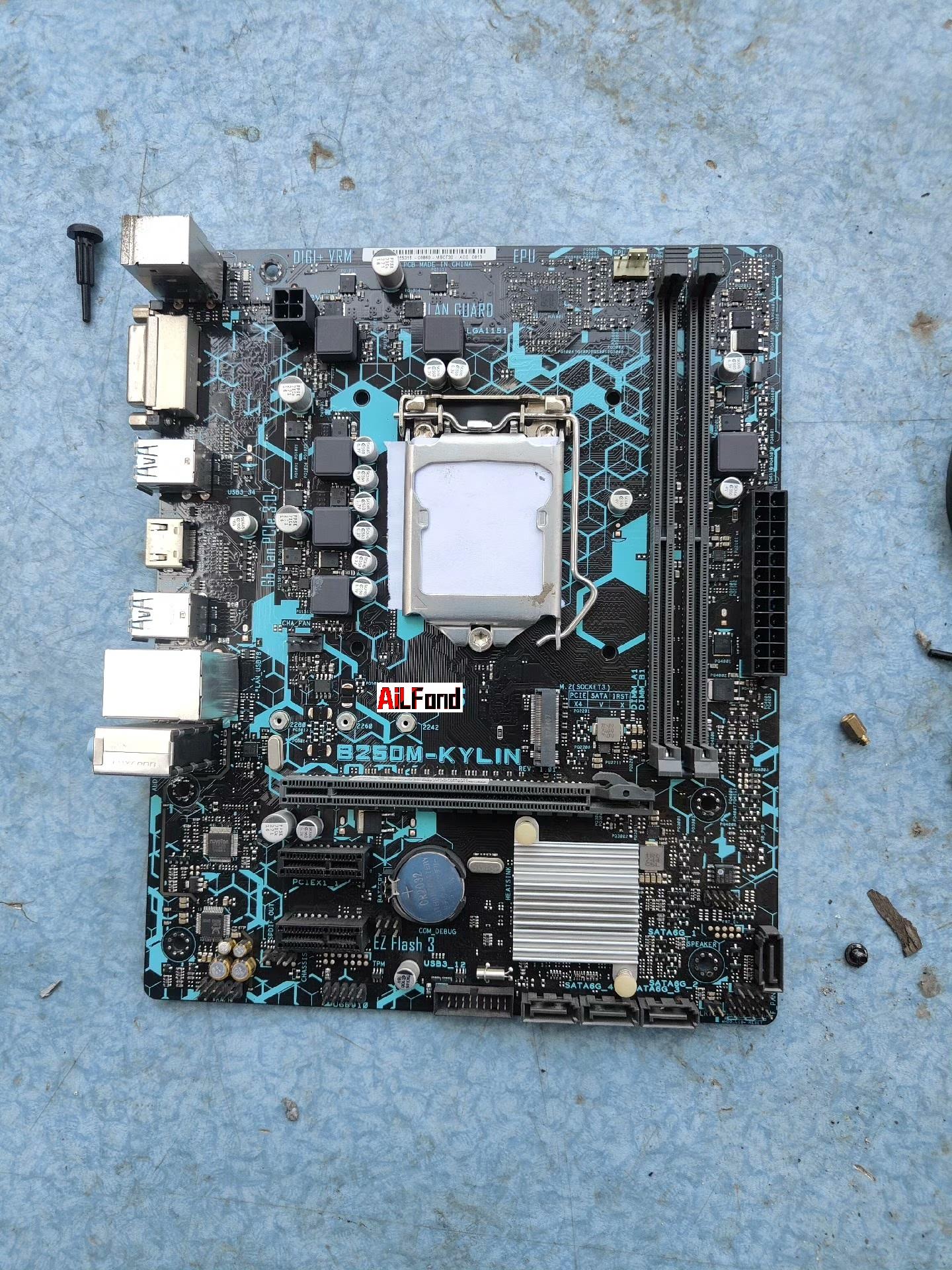 Customized B250M-KYLIN motherboard B250M motherboard for desktop gaming PC with M2 LGA-1151