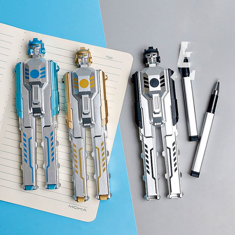 Customized Logo Transfer Robot Pen Gel-Ink The Ultimate Choice for Stationery Products