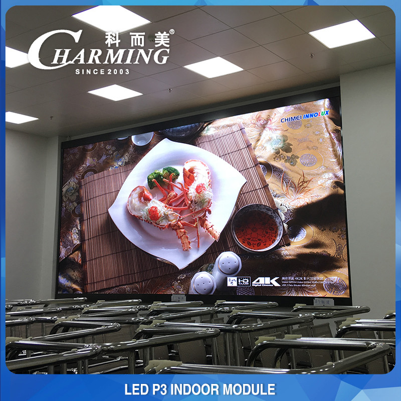 120° Viewing P3 Indoor LED Video Modules High Refresh 3840Hz Light Weight
