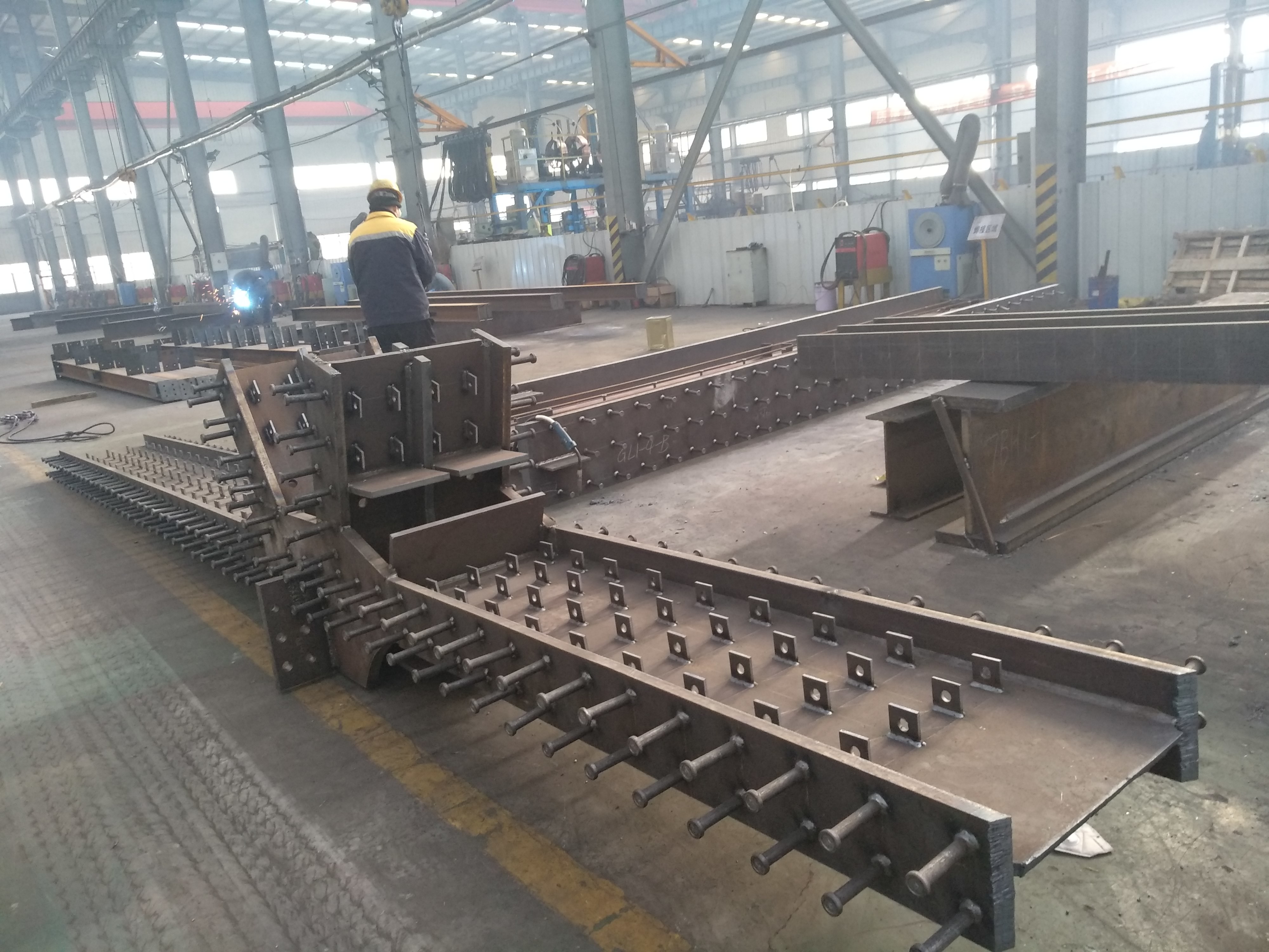 Prefabricated Steel Structural Fabrication ISO 9001 2015 Quality Standard Approved
