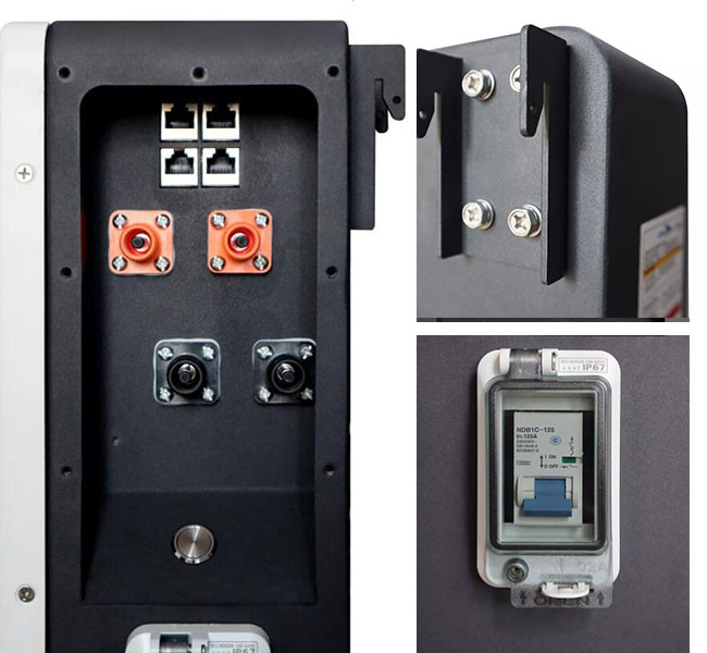 Wall Mounted 5120wh Lifepo4 Solar Battery 51.2v 50ah Photovolta Energy Storage Lifepo4 Powerwall