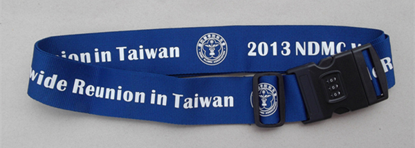 Suitcase Band Belt Strap with plastic buckle