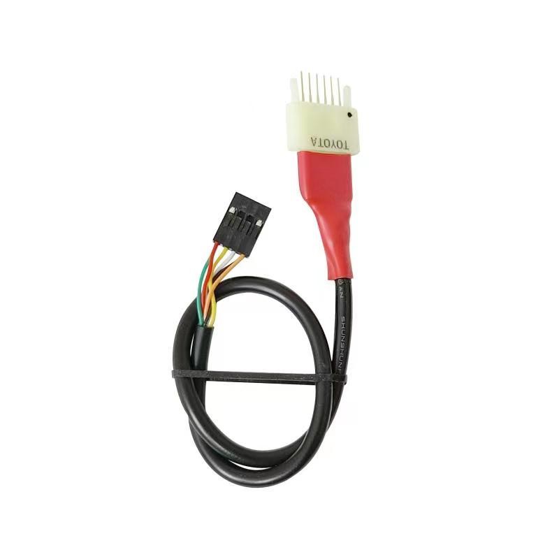 pogo 6 pin spring load cable to DIP8 adapter for TOYOTA repair tools PCB