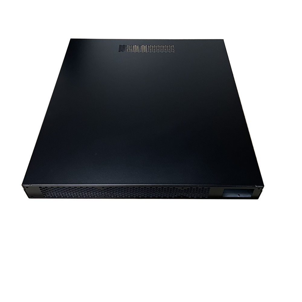 1u Computer Rack Server Chassis For Gaming Pc Shell Black Powder Coating