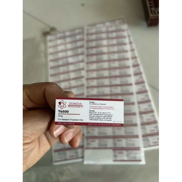 NAD+ Intra-Nasal Spray PVC Label Sample 3