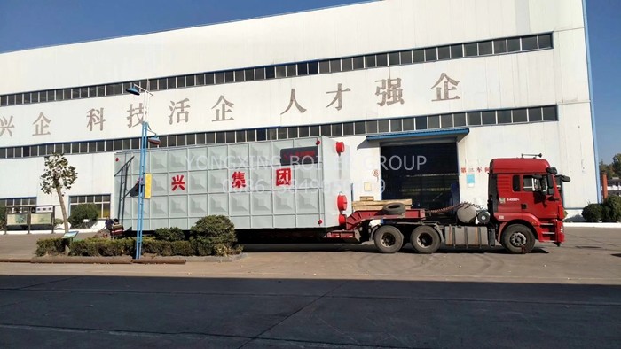 Professional Gas Fired Steam Boiler 8 Ton Flexible Water Tube Boiler Condensing Type