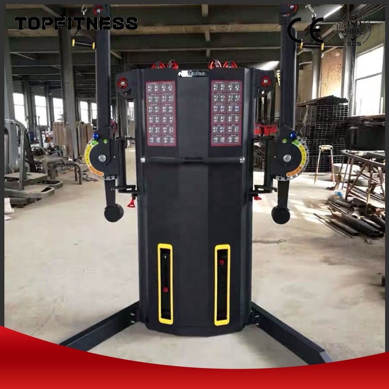 Office Fitness Equipment Multi-Functional Smith and Dual Cable Cross Machine