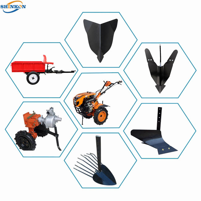 800mm-1050mm Wide Diesel Garden Tiller Customizable Power Tiller For Small Farmers