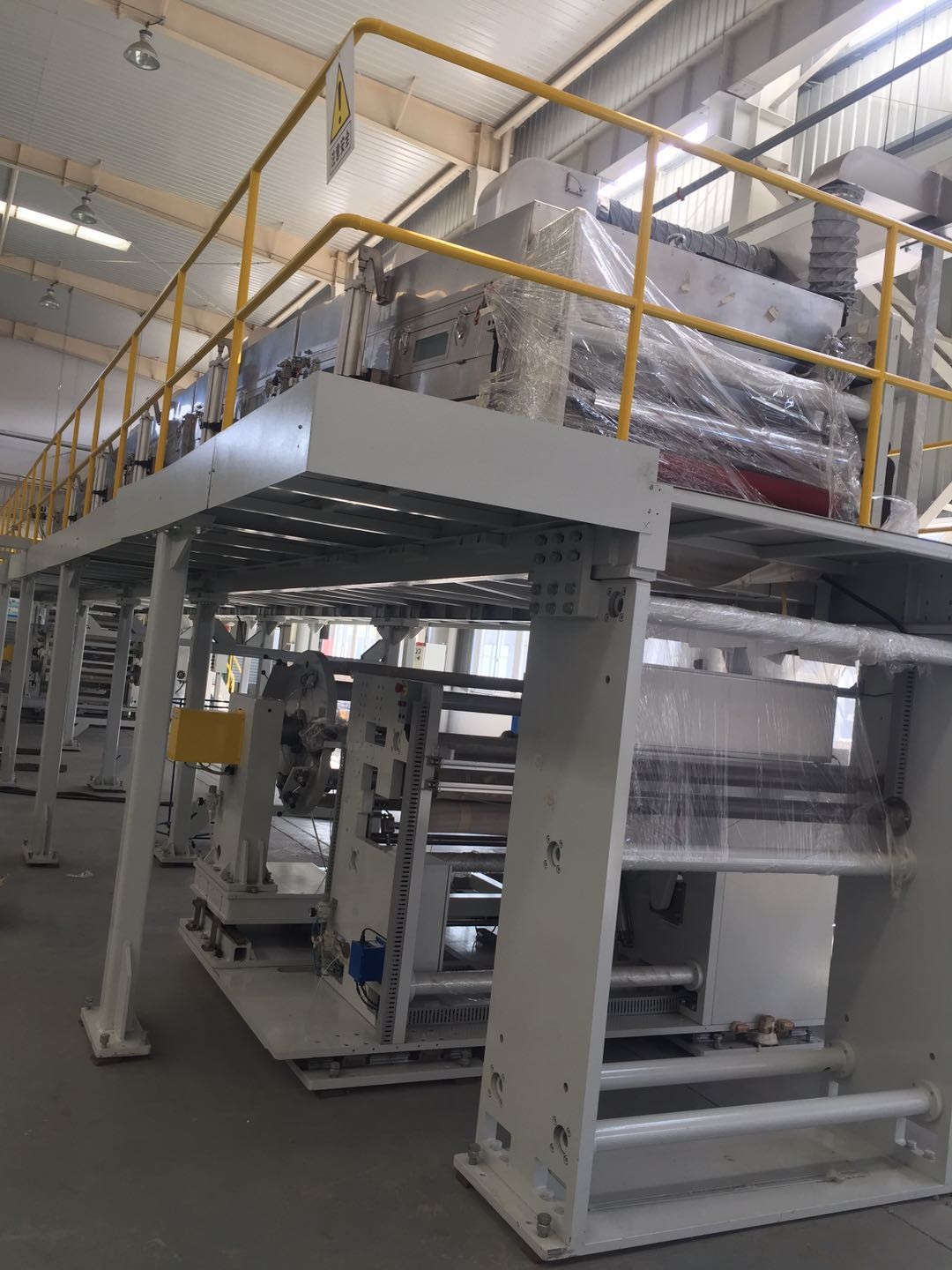 Single Side 30 Micron 400mm High Speed Coating Machine , Battery Coating Machine