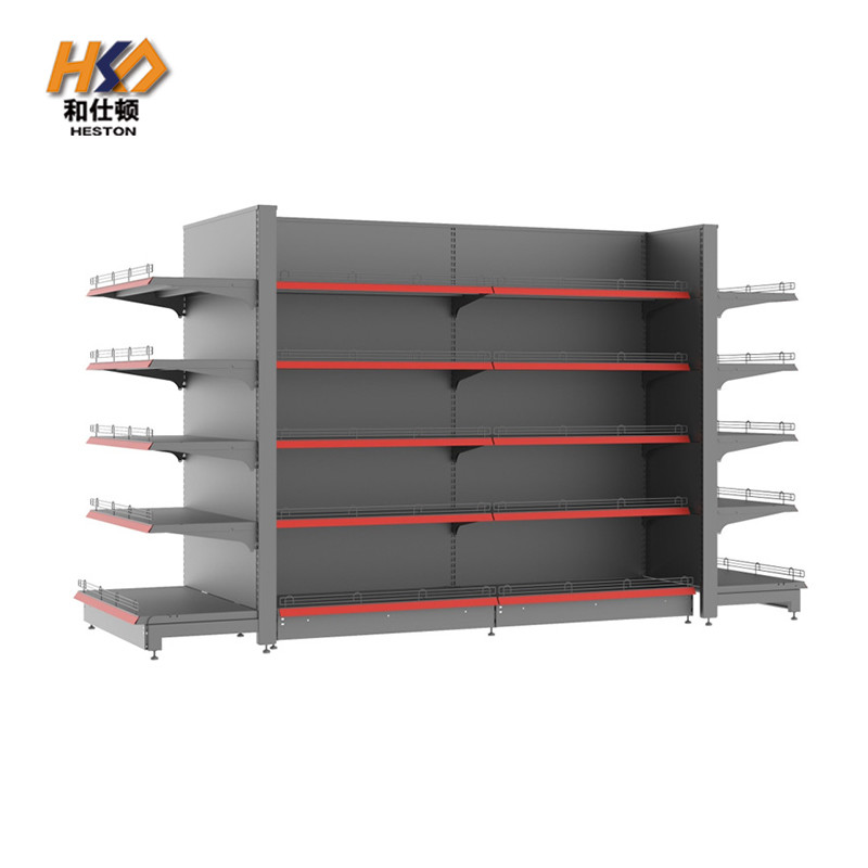 Powder Coated Supermarket Shelf Rack For Various Supermarkets