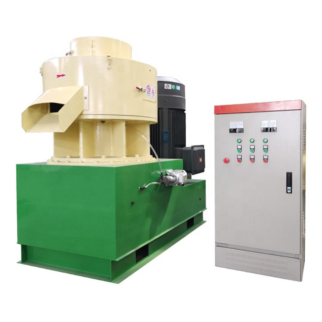 220V 22kw Poultry Feed Cotton Stalk Pellet Machine Mill High Stability
