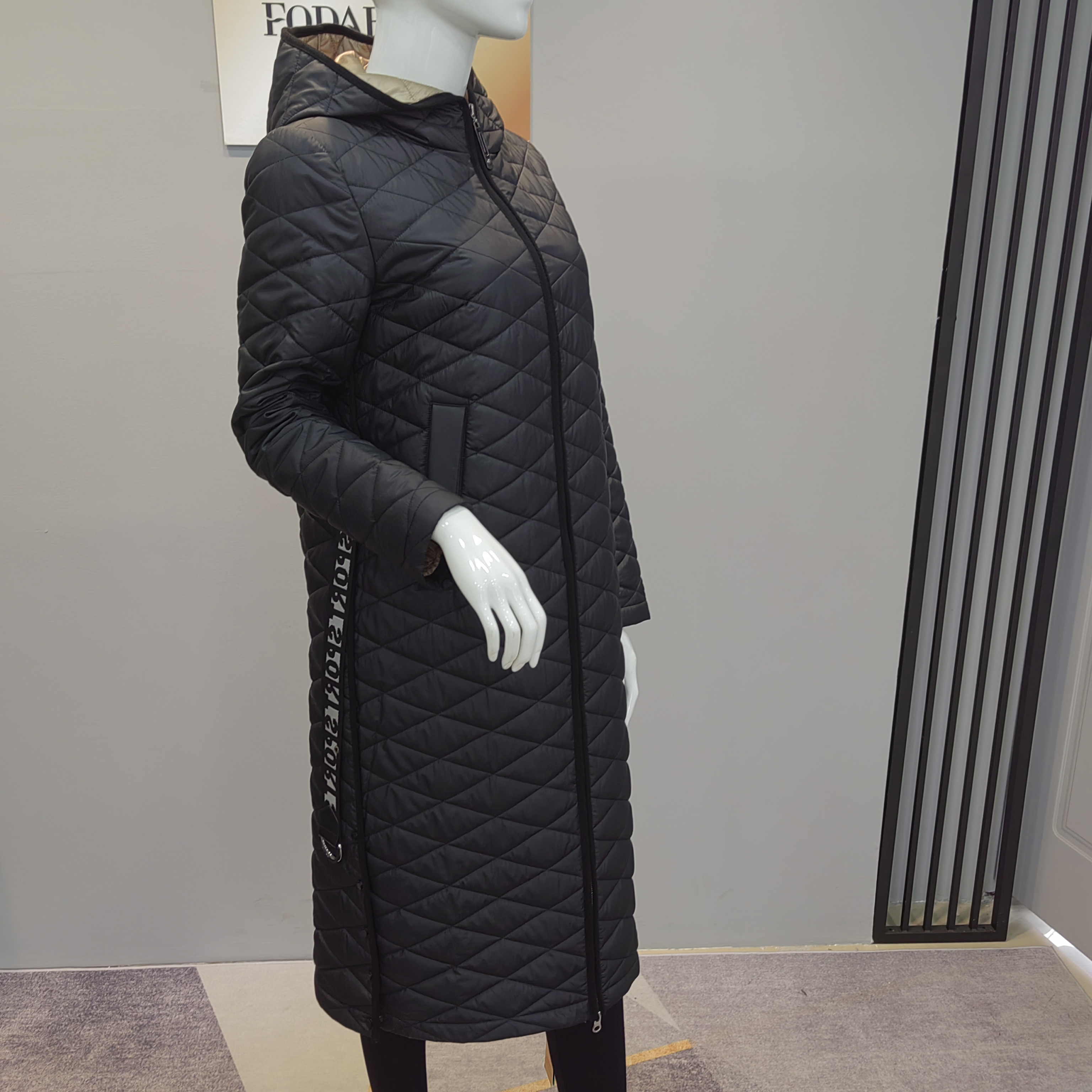 FODARLLOY 2022 New Hooded Winter Collection cotton-padded clothes slim long down winter jackets women coats