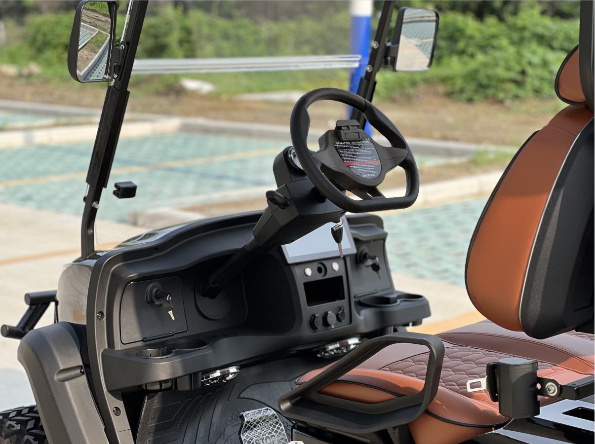 Max Charger Electric Club Car Golf Cart 2 4 6 Seats Hydraulic Shock 14inch Tire Size Charge Time h 7-9h