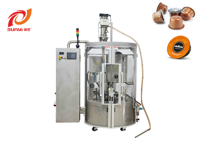 Rotary Lavazza Blue A Modo Mio Capsule Filling Sealing Packing Machine