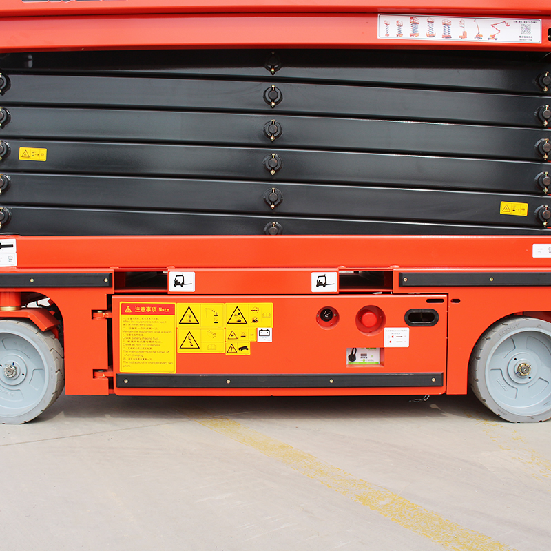 2860 Kg Full Self Lifting Scissor Work Platform For 4m 5m 6m 8m 10m 12m 14m 16meters
