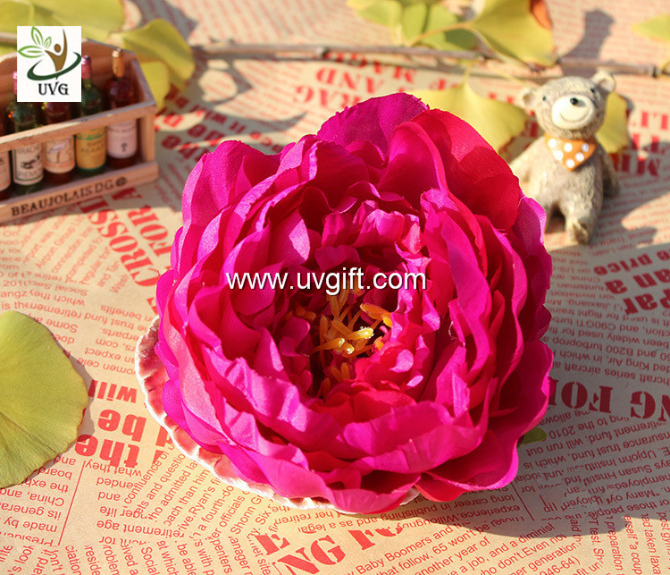 UVG cheap faux floral arrangements exotic silk penoy artificial wedding flowers for indian wedding decorations FPN117