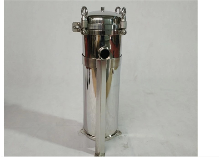 Stainless Steel Industrial Filter Housing 20 Micron~200 Micron Compact Structure