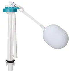 Plastic Water Toilet Tank 2 Step Valve Filling WC Toilet Fill Valve In White Color