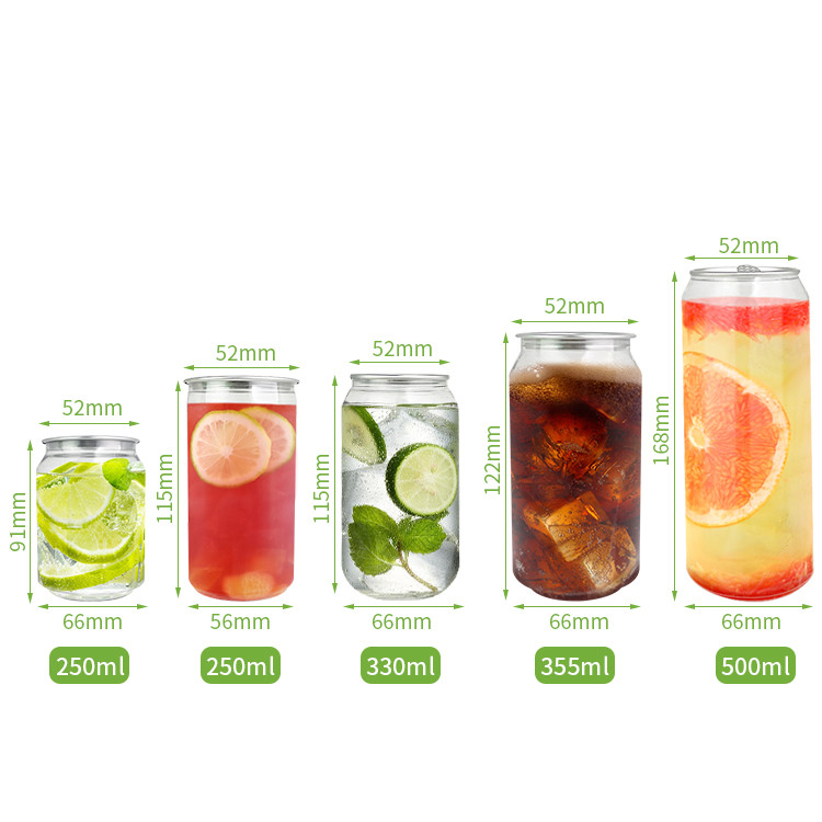 210ml Capacity Plastic Food Jar Jars With Aluminum Easy Open Lids