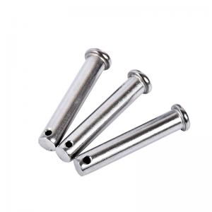 China M6 M8 Stainless Steel DIN1444 Pin With Hole Flat Head Clevis Pin on sale