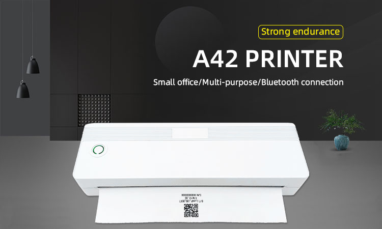 High Speed 4inch Desktop Thermal Barcode Receipt Printer with Black Print Speed of 10MM/S