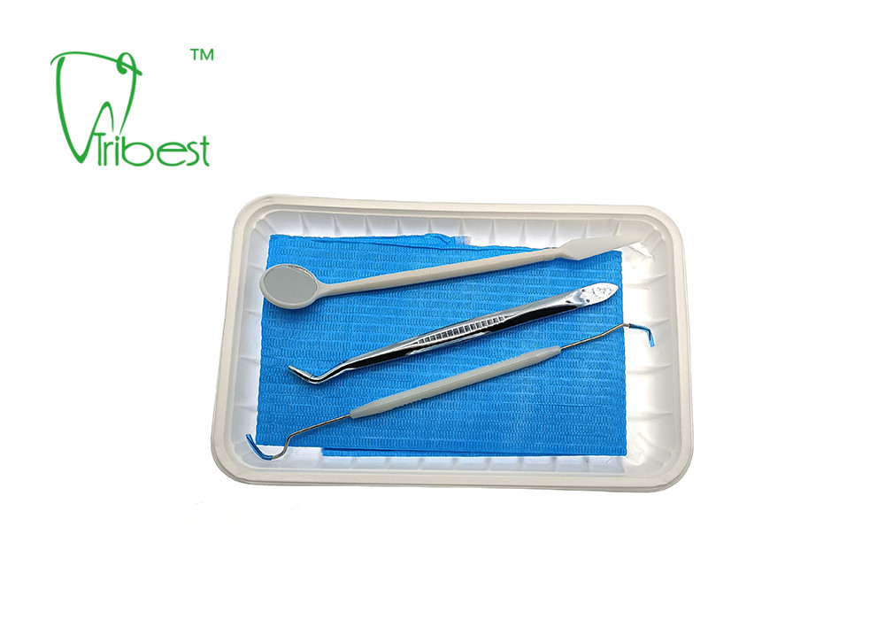 Metal Plastic 5 In 1 Disposable Dental Kit 5in1 Dental Kit For Examination
